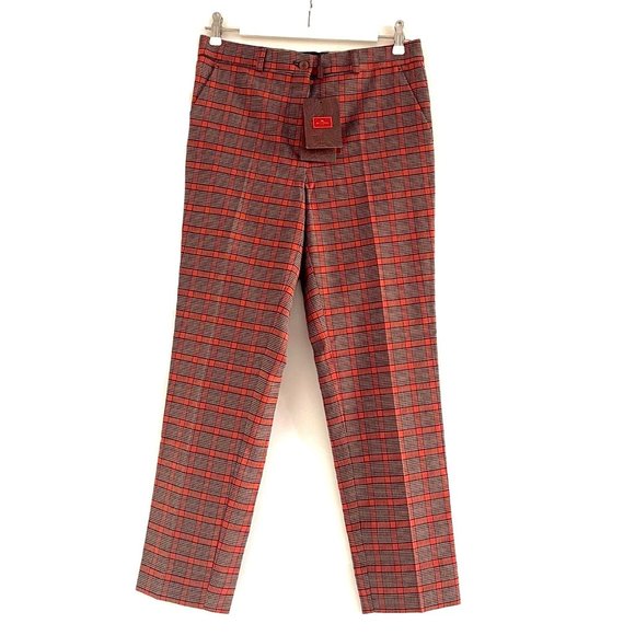 New Etro Tartan Trousers Size 6 - Picture 3 of 13